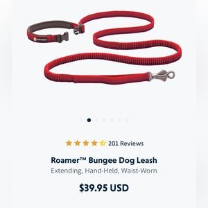 Roamer Bungee Dog Leash Ruffwear